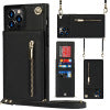 Crossbody-Etui für iPhone mit Kartenhalter