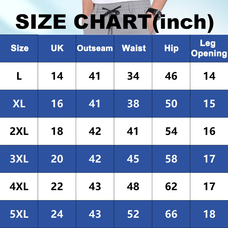 Atmungsaktive und bequeme Herren-Stretch-Freizeithose