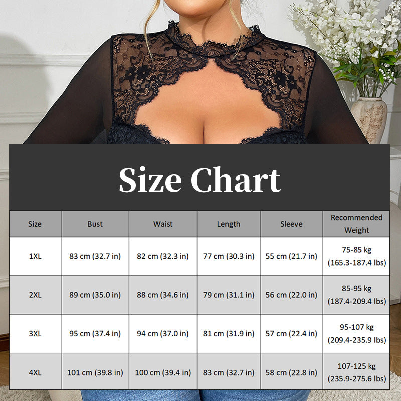 🌞Frühlingserwachen: 50% Rabatt!💎Verführerischer Plus-Size Bodysuit mit Korsett-Stäbchen – Perfekter Halt für Deine Kurven