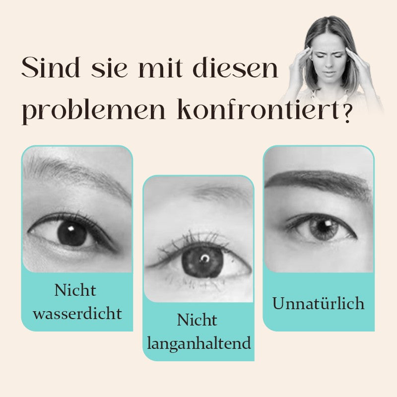 🔥Kaufen Sie 1, erhalten Sie 1 kostenlos🔥 -Wasserdichter 3D Augenbrauenstift mit 4 Gabelspitzen