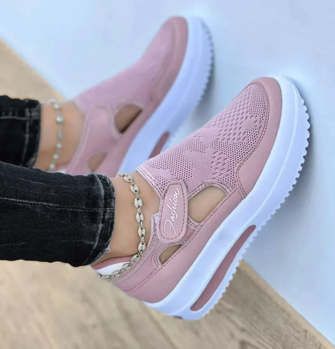 🌞Frühlingserwachen: 50% Rabatt!🥿Damen Orthopädische Freizeitschuhe – Dicke Sohle, Rutschfest & Weich Gepolstert, Für Komfort & Haltungskorrektur