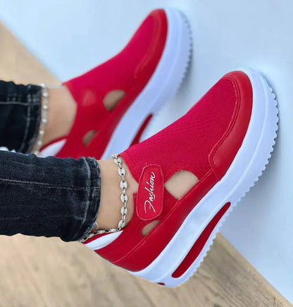🌞Frühlingserwachen: 50% Rabatt!🥿Damen Orthopädische Freizeitschuhe – Dicke Sohle, Rutschfest & Weich Gepolstert, Für Komfort & Haltungskorrektur