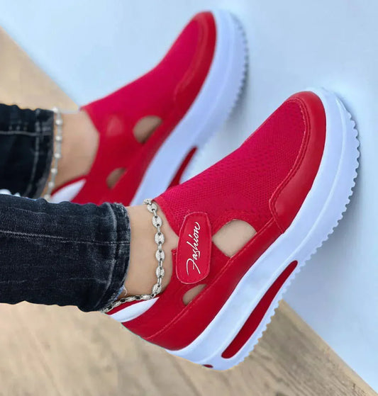 🌞Frühlingserwachen: 50% Rabatt!🥿Damen Orthopädische Freizeitschuhe – Dicke Sohle, Rutschfest & Weich Gepolstert, Für Komfort & Haltungskorrektur