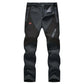 🏆DERNIER JOUR DE SOLDES 50 % DE RÉDUCTION !!🔥Pantalon d'hiver imperméable pour homme avec doublure en polaire Pantalon cargo