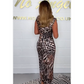 🌸Summer Specials🌸 Woman’s Sexy Deep V-Neck Leopard Dress