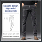 Dehnbare Herrenjeans mit geradem Bein