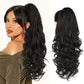 💜Zeitlich begrenzte Aktion 50 % Rabatt💜Clip-on-Haarverlängerung für welligen Pferdeschwanz