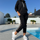 🎊2025 Neue Produkte👗🌟Damen Hoodie & Jogger-Hose 2-teiliges Casual-Set 🌟