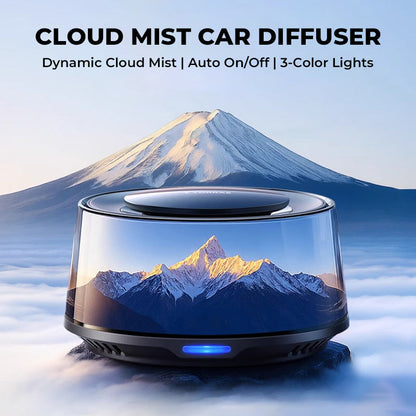 ☁️2025 Cloud Mist Auto-Diffusor – Automatische Ein-/Ausschaltung mit 30-Tage-USB-C-Akku und 1 Nachfüllpackung = 1 Jahr Frische