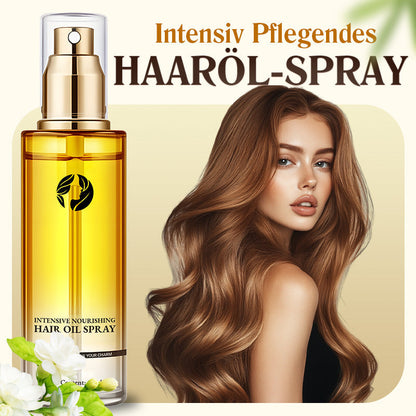 🎉 Neujahrsgeschenk – 50% RABATT!✨Intensive Nährendes Haaröl-Spray: 6S-Sofortglanz + 24h-Hydration – Reduziert Spliss & Frizz!