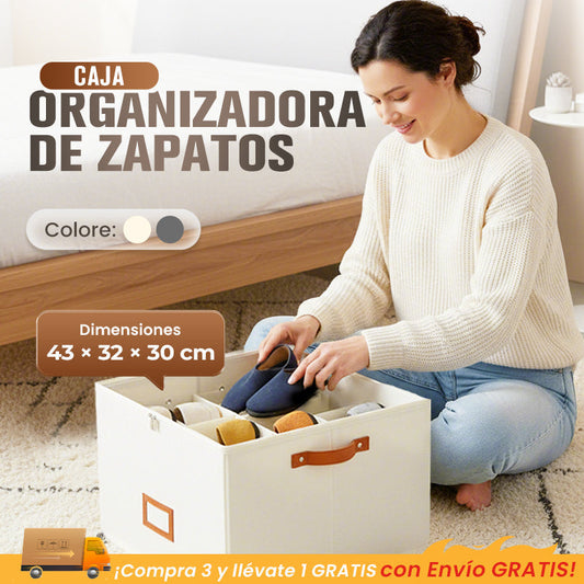 ⏳Begrenzte Zeit 50% Rabatt 💥 Stoff-Schuhaufbewahrungsbox | Praktischer Schuh-Organizer