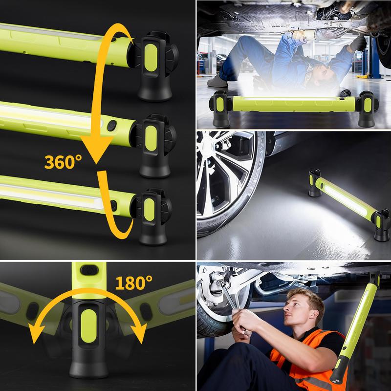 💘Valentijnsaanbieding: 50% Korting!💡Wiederaufladbare Werkstattleuchte – 3000 LM, IPX4 Wassergeschützt & 360° Haken!