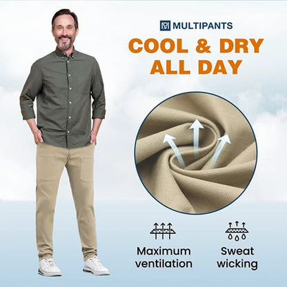 MultiPants – Strapazierfähige Cargohose mit hohem Stretchanteil und mehreren Taschen