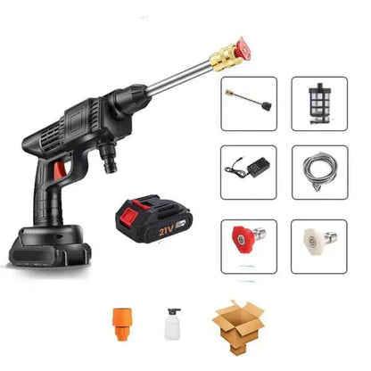 💘 Valentinstagsangebot: 50% Rabatt!💦Kabellose & tragbare Autohochdruckreiniger – 30 BAR Druckkraft für kraftvolle Reinigung überall!