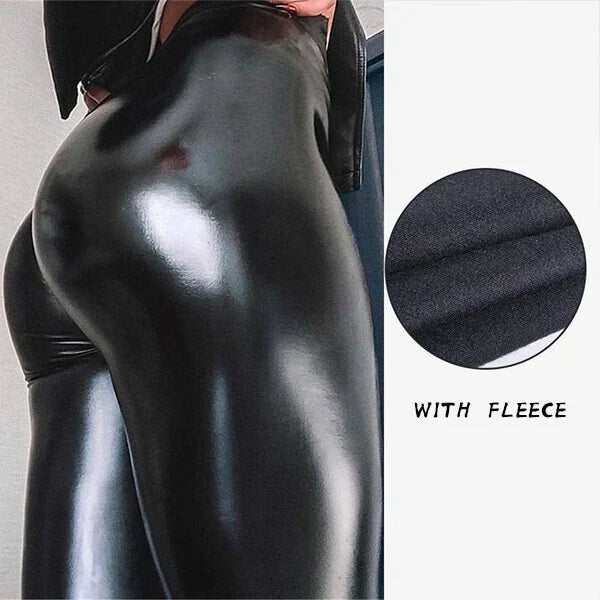 ⏳Begrenzte Zeit 50% Rabatt💥S-förmige PU-Leder-Leggings
