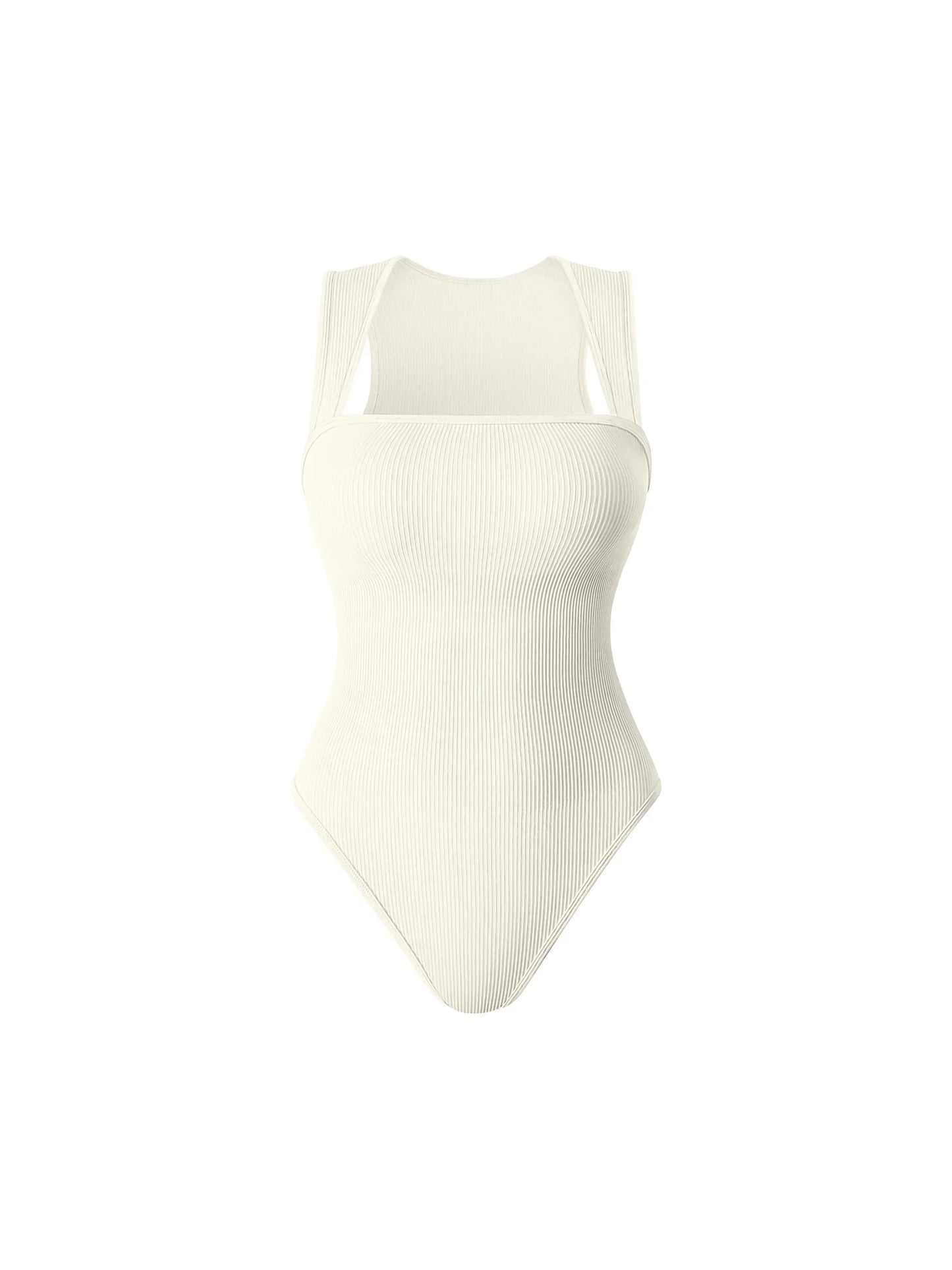 🔥Letzter Tag: 49 % Rabatt✨ Ärmellose figurformende Bodysuits mit Bauchkontrolle
