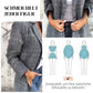 🥰Saisonangebot zum Super-Sonderpreis🥰Lässiger karierter Blazer mit Revers