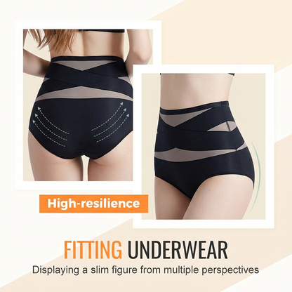 🌞Frühlingserwachen: 50% Rabatt!💎Unsichtbarer Bauch-Weg-Zauber: Nahtlose Ice-Silk Shaping-Hose mit Kreuz-Kompression