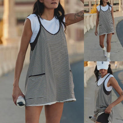 Meistere den Sommer mit unserem 2-in-1-Minikleid mit formender Wirkung!