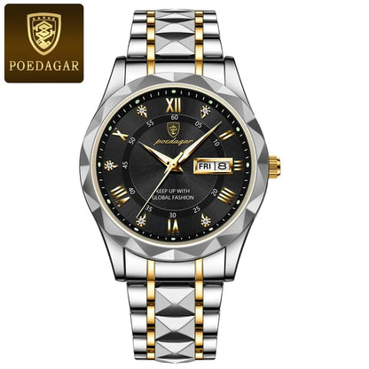 🎁2023 Weihnachtsverkauf Heißverkauf🎁 Wasserdicht Top Marke Luxus Mann Armbanduhr mit leuchtenden
