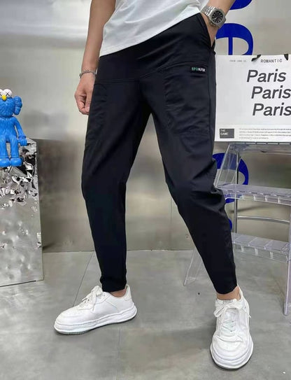 🔥Kaufen Sie 2 Gratis Versand-Hochelastische Skinny-Cargohose mit mehreren Taschen für Herren👖