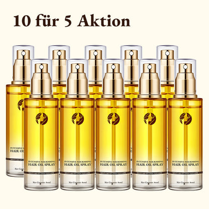 🎉 Neujahrsgeschenk – 50% RABATT!✨Intensive Nährendes Haaröl-Spray: 6S-Sofortglanz + 24h-Hydration – Reduziert Spliss & Frizz!
