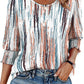 🌞Frühlingserwachen: 50% Rabatt!💝Elegante Business-Bluse mit 3/4-Arm & Smock-Bündchen – Bequem & Knitterfrei