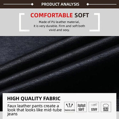 ⏳Begrenzte Zeit 50% Rabatt💥S-förmige PU-Leder-Leggings