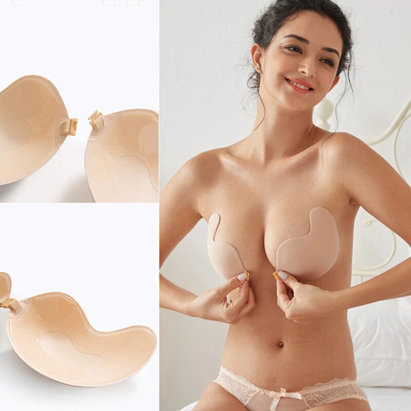 🌞Frühlingserwachen: 50% Rabatt!🧡 Selbstklebender Push-Up-BH – Unsichtbar & komfortabel | Trägerlos & wiederverwendbar!