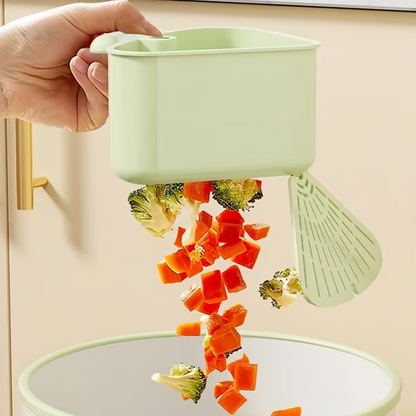 Eckregal für Spülbecken mit Saugnapf