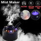 💨 JETZT 50 % RABATT! ⚡ Ultraschall-Nebelmaschine mit 12 LEDs – Erzeugt kühlen Nebel und farbiges Licht – Ideal für Luftbefeuchter, Springbrunnen oder Halloween-Dekoration – läuft leise im Wasser 💧✨