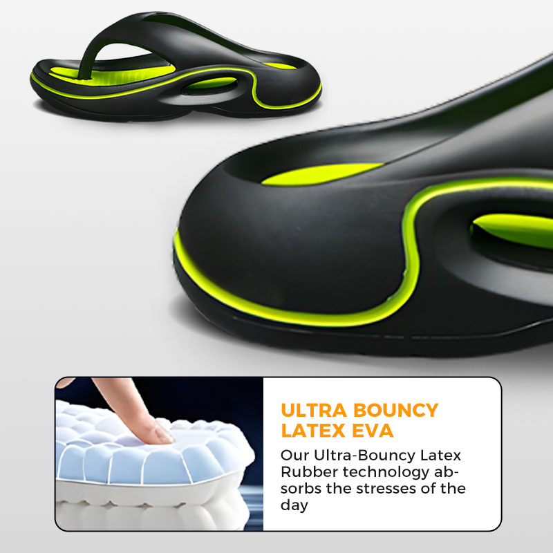 Rutschfeste Outdoor-Flip-Flops mit dicker Sohle für den Strand