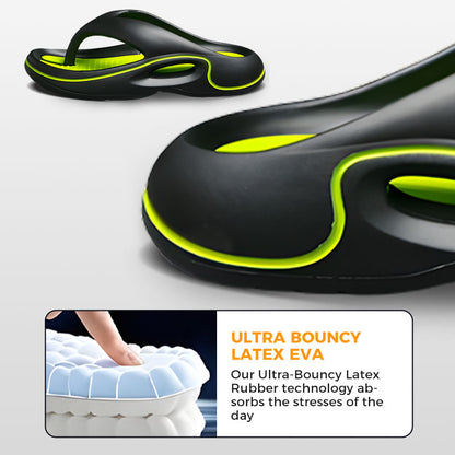 Rutschfeste Outdoor-Flip-Flops mit dicker Sohle für den Strand
