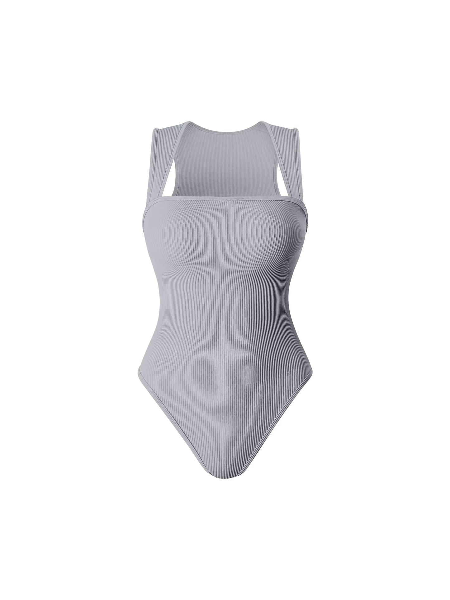 🔥Letzter Tag: 49 % Rabatt✨ Ärmellose figurformende Bodysuits mit Bauchkontrolle