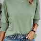 🌞Frühlingserwachen: 50% Rabatt!💝Elegante Business-Bluse mit 3/4-Arm & Smock-Bündchen – Bequem & Knitterfrei
