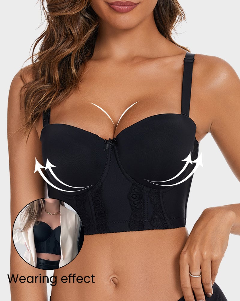 🔥LETZTER TAG 49% RABATT 👙Der trägerlose BH mit niedrigem Rücken