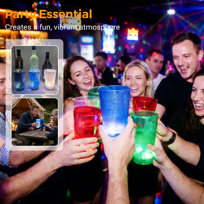 🌞Frühlingserwachen: 50% Rabatt!🥂Wasseraktivierter LED-Becher (414 ml) – Festliche Stimmung bei jedem Schluck! Perfekt für Partys & Bars!