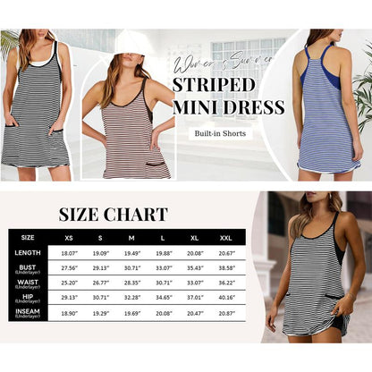 Meistere den Sommer mit unserem 2-in-1-Minikleid mit formender Wirkung!