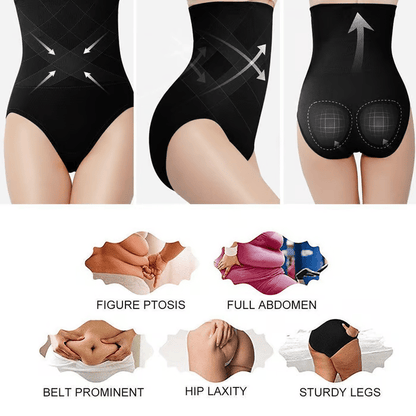 🔥Kaufen Sie 1 und erhalten Sie 1 gratis🔥 50% Rabatt👙 Bauchfreie Shapewear-Höschen mit hoher Taille