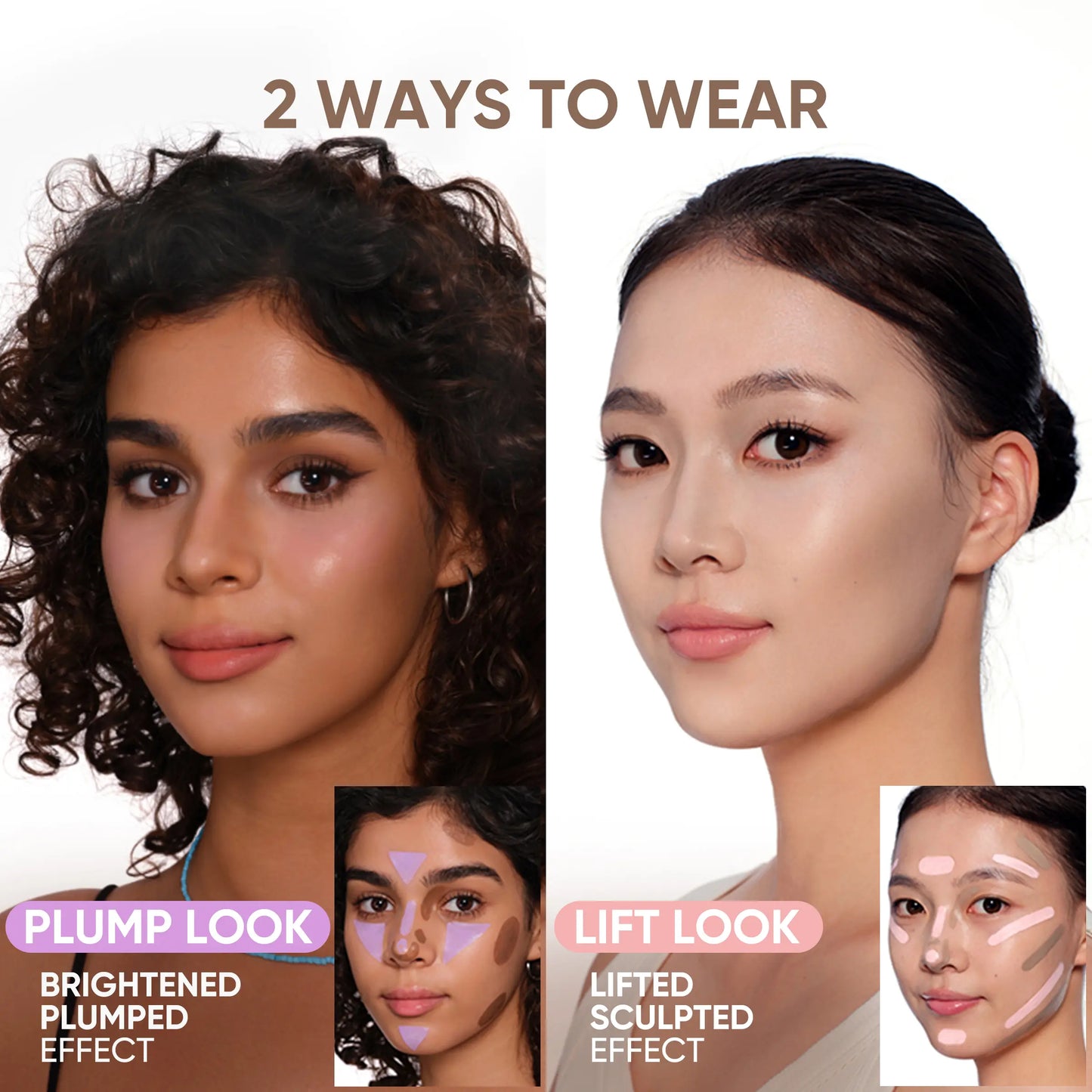 🌞Frühlingserwachen: 50% Rabatt!✨ 2-in-1 Highlighter & Contour Stick – Konturieren & Aufhellen in einem Schritt | 12 Stunden lang anhaltend!