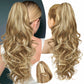 💜Zeitlich begrenzte Aktion 50 % Rabatt💜Clip-on-Haarverlängerung für welligen Pferdeschwanz