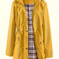 🧥LETZTER TAG 50 % RABATT🌧️💧Ultimative karierte wasserdichte Jacke für Damen🍃
