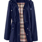 🧥LETZTER TAG 50 % RABATT🌧️💧Ultimative karierte wasserdichte Jacke für Damen🍃