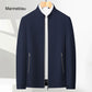 👑Fliwos® Herren Stehkragen Zipper Freizeitjacke