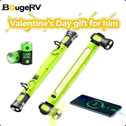 💘Valentijnsaanbieding: 50% Korting!💡Wiederaufladbare Werkstattleuchte – 3000 LM, IPX4 Wassergeschützt & 360° Haken!