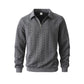 🎉 Neujahrsgeschenk – 50% RABATT!👕Klassischer Zopfmuster-Herrenpullover mit Halbreißverschluss: Reverskragen & Weiches Material – Zeitlos lässig für jeden Anlass!