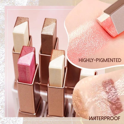 🌞Frühlingserwachen: 50% Rabatt!💄 Zweifarbiger Lidschattenstift – Müheloser Gradient-Look in einem einzigen Strich!