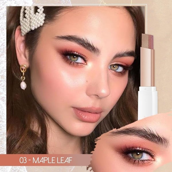 🌞Frühlingserwachen: 50% Rabatt!💄 Zweifarbiger Lidschattenstift – Müheloser Gradient-Look in einem einzigen Strich!