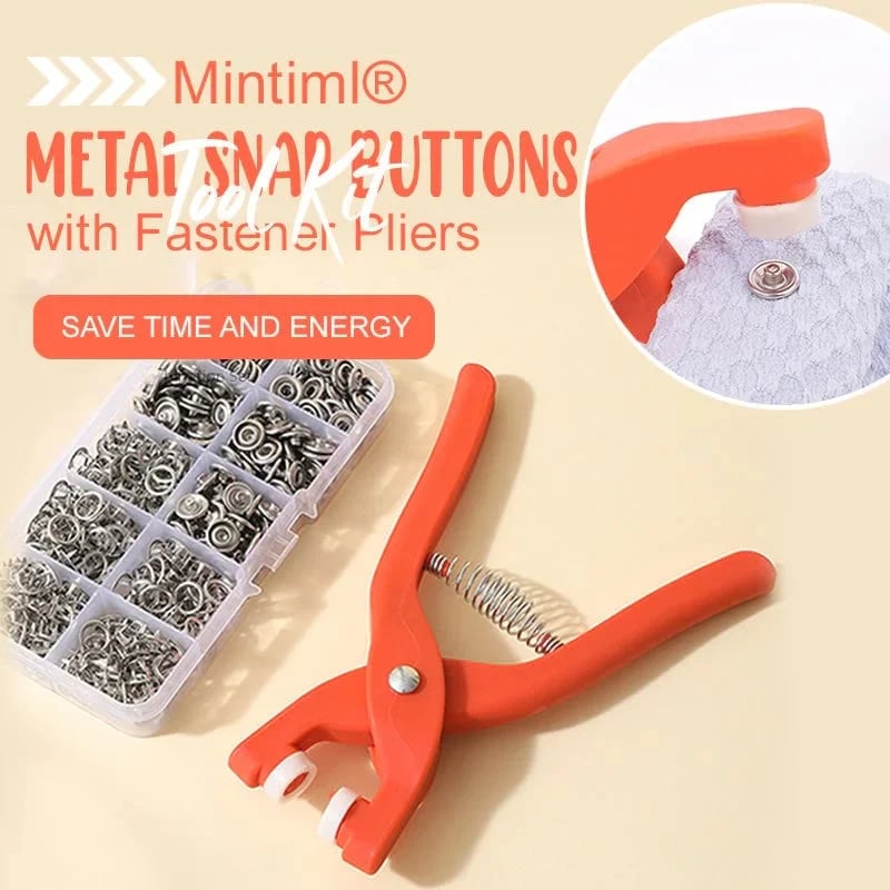 ✨ BLACK FRIDAY SALE 50% RABATT ✨Metall-Knöpfe oder Kneifzangen