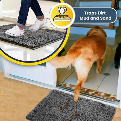 🌞Frühlingserwachen: 50% Rabatt!🧽 Muddy Mat Original – Die originale Anti-Schmutzmatte | Hochabsorbierendes Chenille | Rutschfest & haustierfreundlich | Extra weich